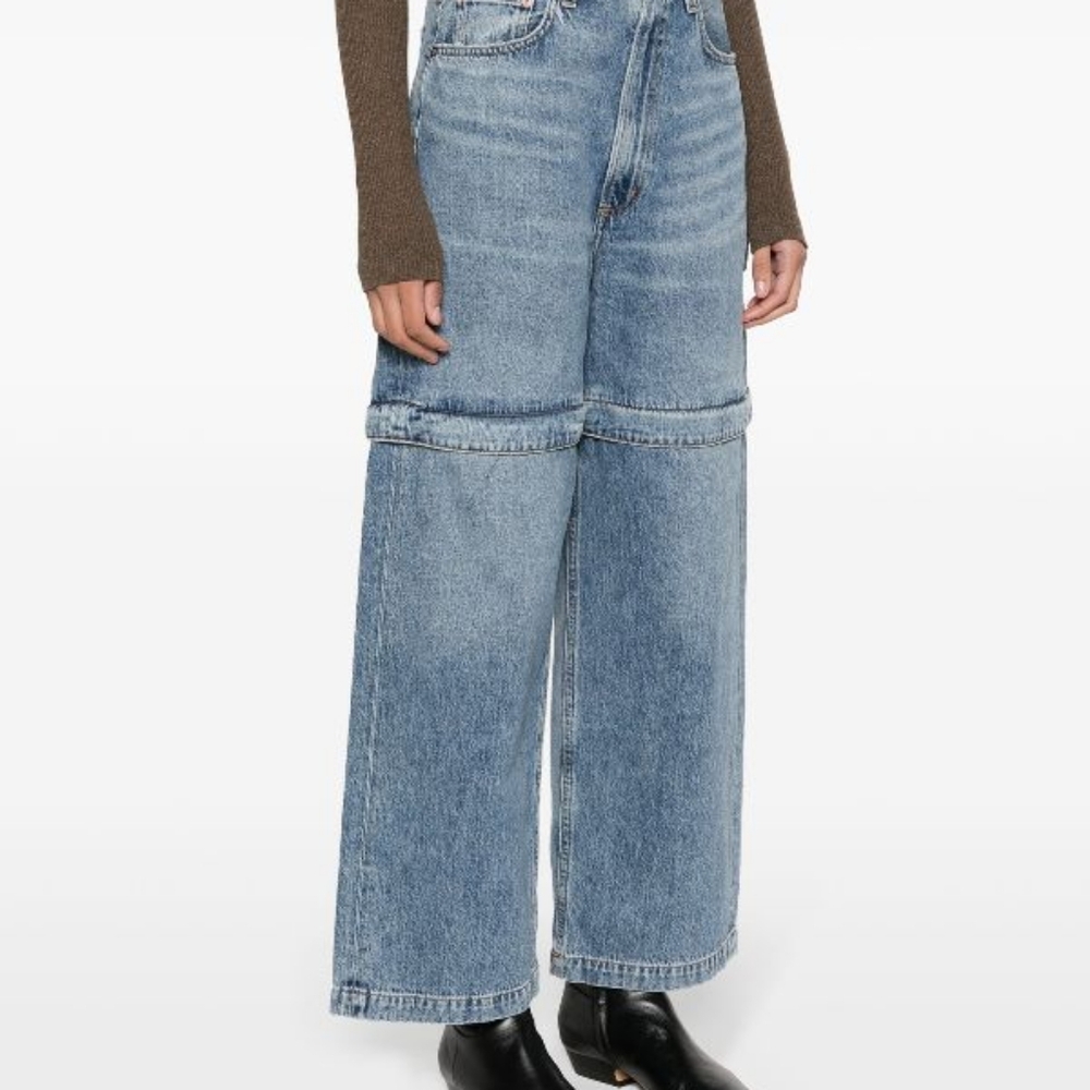 AGOLDE Risha detachable-legs utility jeans. Size 26 (2)